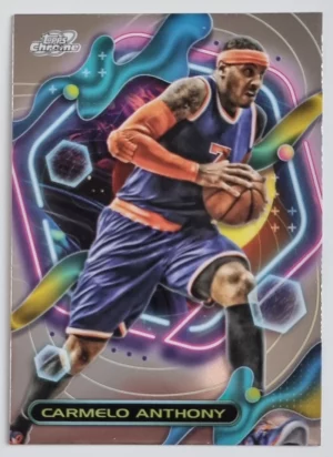 2023-24 Topps Cosmic Chrome #83 Carmelo Anthony