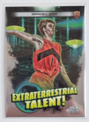 2023-24 Topps Cosmic Chrome Extraterrestrial Talent #ET23 Gradey Dick