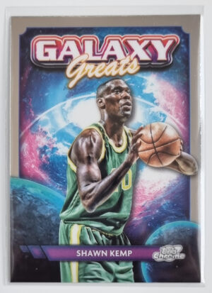 2023-24 Topps Cosmic Chrome Galaxy Greats #GG18 Shawn Kemp