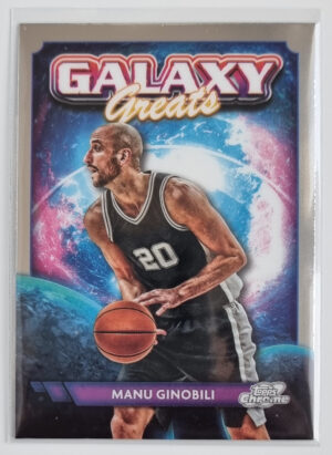 2023-24 Topps Cosmic Chrome Galaxy Greats #GG33 Manu Ginobili
