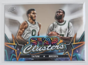 2023-24 Topps Cosmic Chrome Star Clusters #SC9 Jayson Tatum/Jaylen Brown