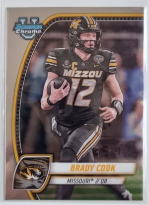 2024 Bowman Chrome University #1 Brady Cook