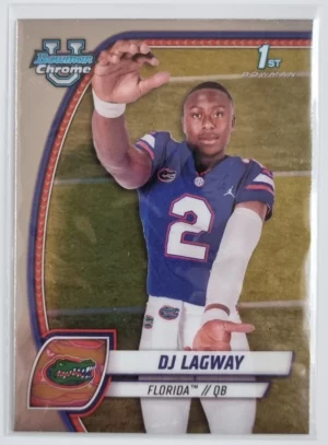 2024 Bowman Chrome University #63 DJ Lagway