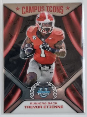 2024 Bowman Chrome University Campus Icons #CI11 Trevor Etienne