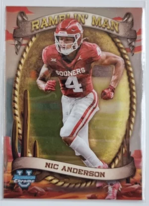 2024 Bowman Chrome University Ramblin' Man #RM11 Nic Anderson