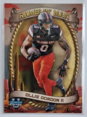 2024 Bowman Chrome University Ramblin' Man #RM3 Ollie Gordon II