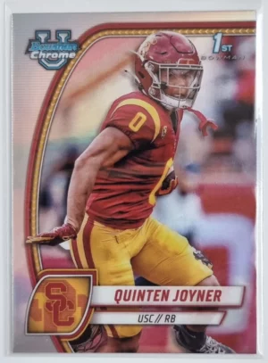 2024 Bowman Chrome University Refractors #146 Quinten Joyner
