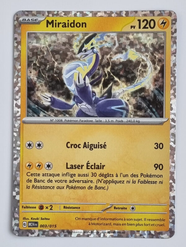 2024 Pokémon M24FR #003/015 Miraidon