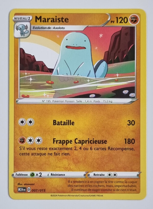 2024 Pokémon M24FR #007/015 Maraiste
