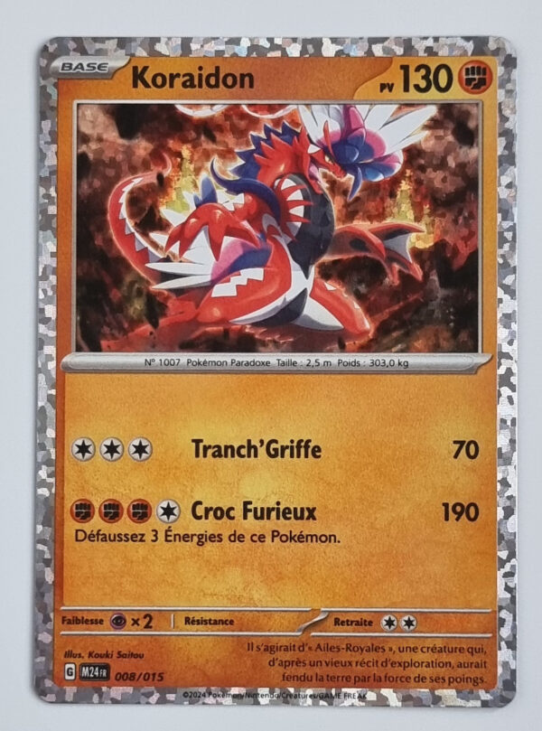 2024 Pokémon M24FR #008/015 Koraidon