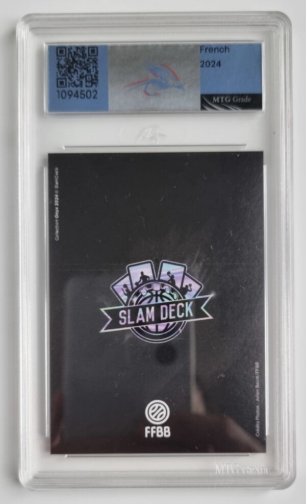 2024 SlamDeck Team France Basket Collection Onyx Marine Johannes /300 – Image 2