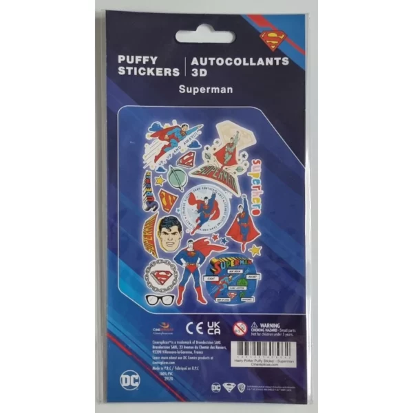 Autocollants 3D Superman – Image 2