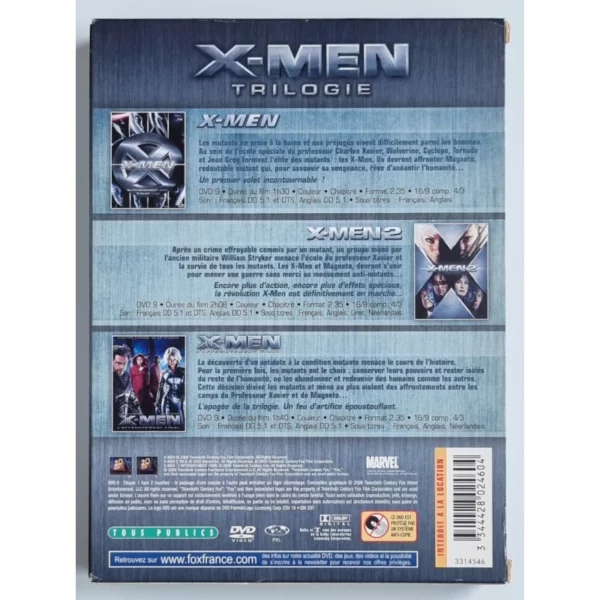 Coffret DVD Trilogie X-men – Image 2