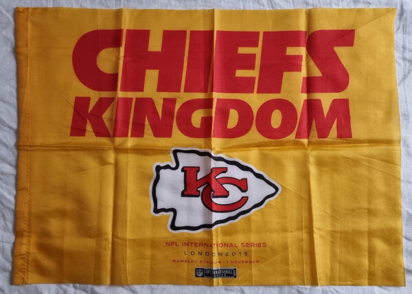 Drapeau Kansas City Chiefs 2015 jaune