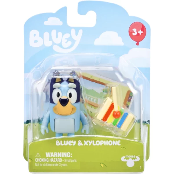 Figurine Bluey Bluey & Xylophone