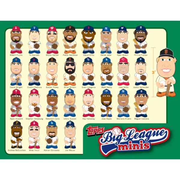 2013 Topps Big League Minis Figure Derek Jeter – Image 8