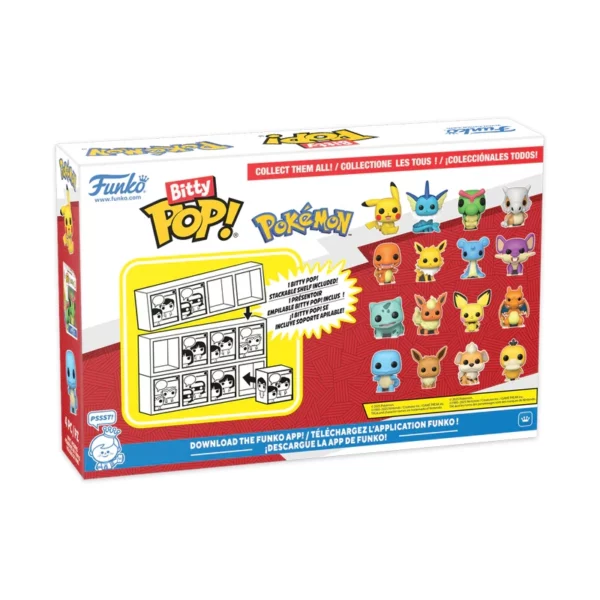 Funko Bitty Pop Pokémon 4-Pack Series 1 – Image 2