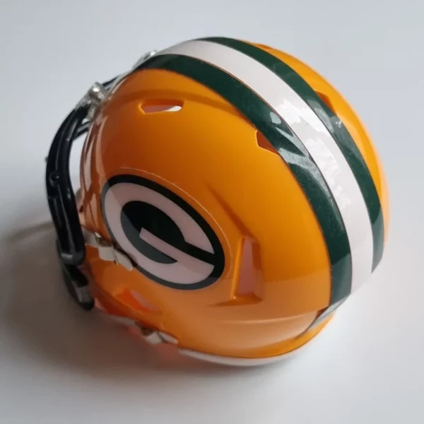 Green Bay Packers Riddell Speed Mini Helmet – Image 3