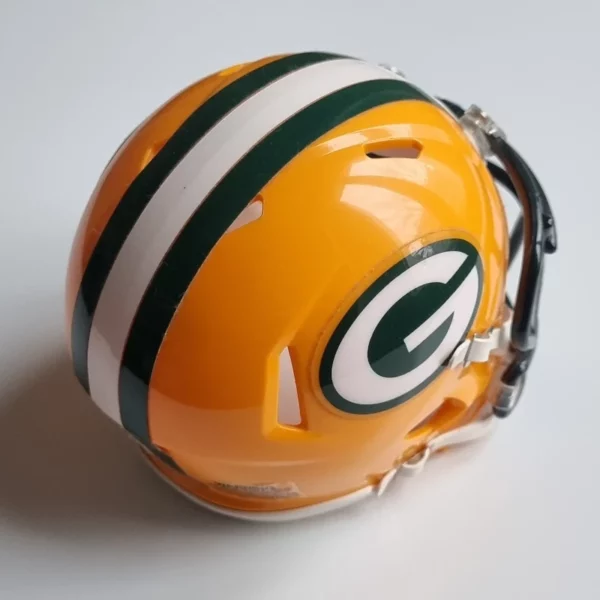 Green Bay Packers Riddell Speed Mini Helmet – Image 4