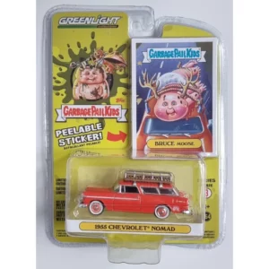 Greenlight 1955 Chevrolet Nomad & Garbage Pail Kids Bruce Moose