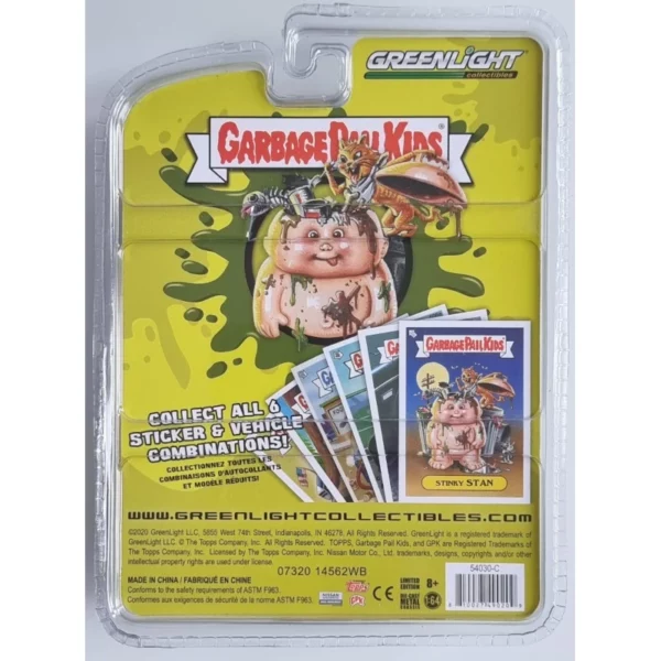 Greenlight 1965 Nissan Patrol & Garbage Pail Kids Hitchhike Mike – Image 2