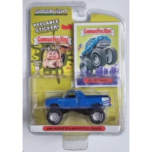 Greenlight 1995 Modified Monster Truck & Garbage Pail Kids Buck Truck