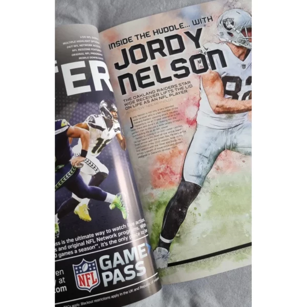 Official Gameday Programme London 2018 Seahawks vs Raiders – Image 7