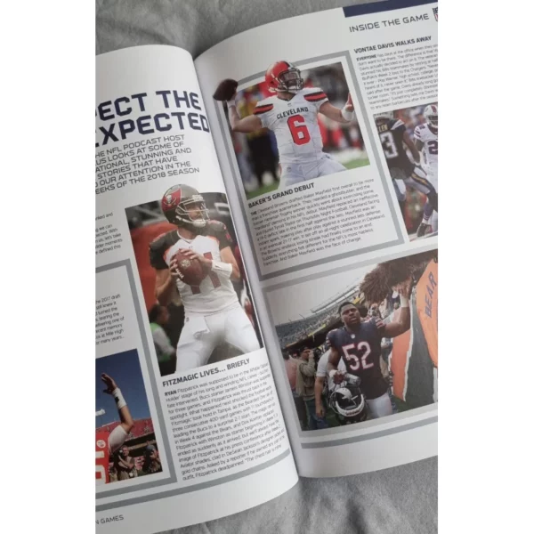 Official Gameday Programme London 2018 Seahawks vs Raiders – Image 8