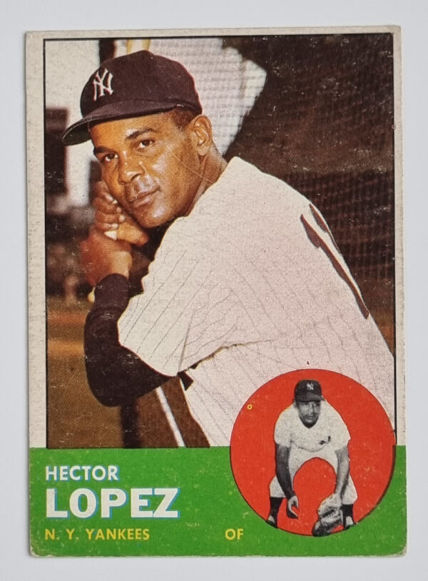 1963 Topps #92 Hector Lopez