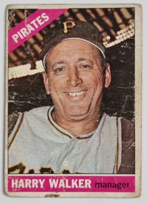 1966 Topps #318 Harry Walker MG