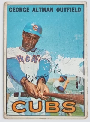 1967 Topps #87 George Altman