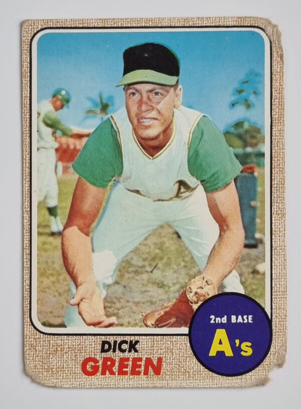 1968 Topps #303 Dick Green
