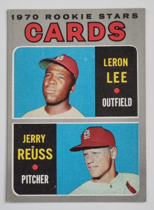 1970 Topps #96 Rookie Stars/Leron Lee RC/Jerry Reuss RC