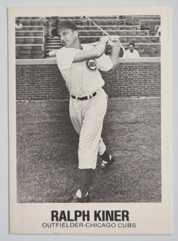 1977-84 Galasso Glossy Greats #2 Ralph Kiner