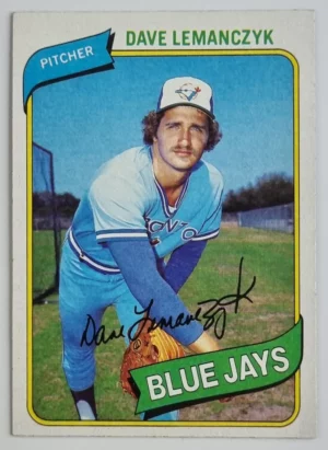 1980 Topps #124 Dave Lemanczyk