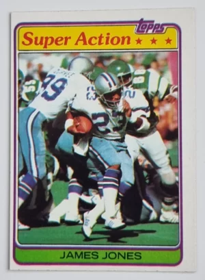 1981 Topps #327 James Jones SA