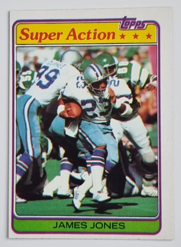 1981 Topps #327 James Jones SA