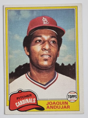 1981 Topps Traded #731 Joaquin Andujar