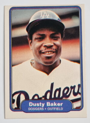 1982 Fleer #1 Dusty Baker