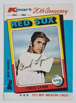 1982 K-Mart #27 Fred Lynn: 75AL