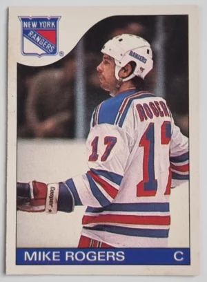 1985-86 O-Pee-Chee #39 Mike Rogers