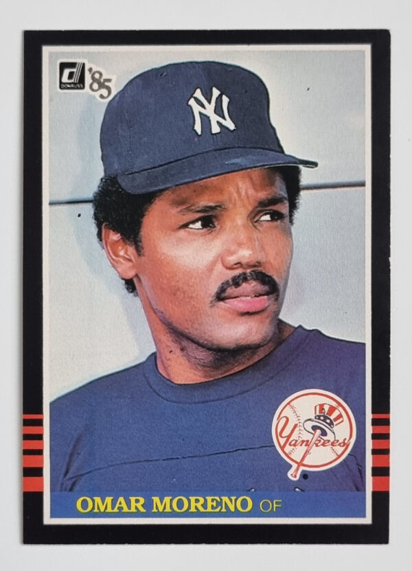 1985 Donruss #591 Omar Moreno