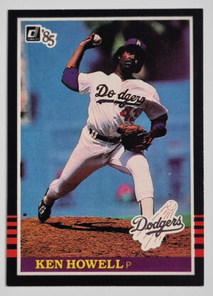 1985 Donruss #592 Ken Howell
