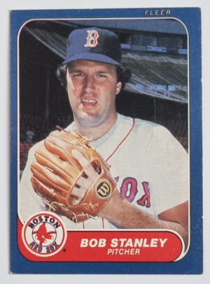1986 Fleer #359 Bob Stanley