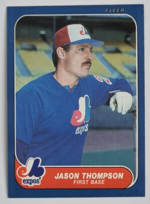 1986 Fleer Update #U113 Jason Thompson