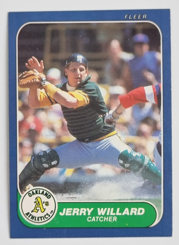 1986 Fleer Update #U126 Jerry Willard