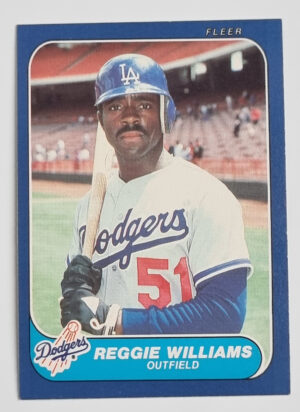 1986 Fleer Update #U128 Reggie Williams