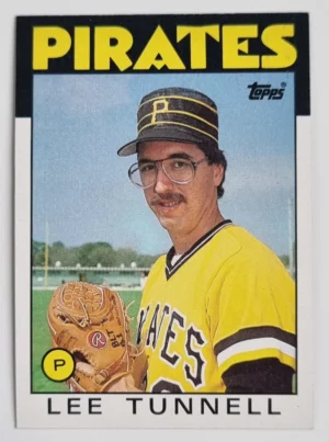 1986 Topps #161 Lee Tunnell