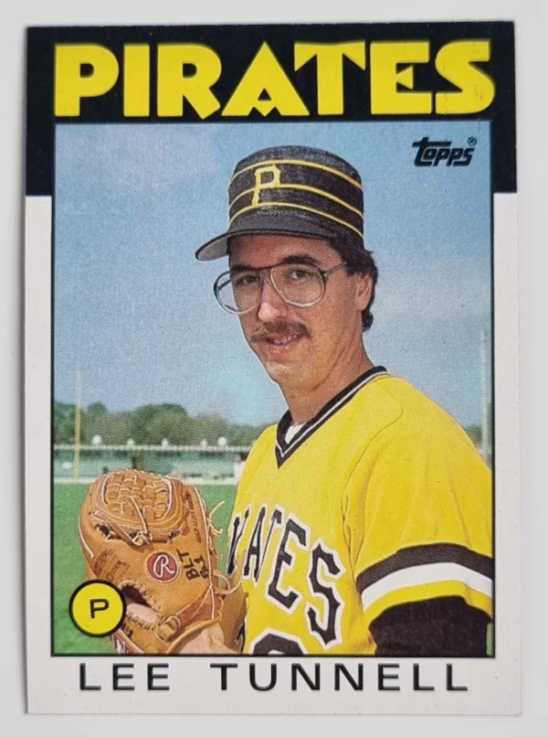 1986 Topps #161 Lee Tunnell
