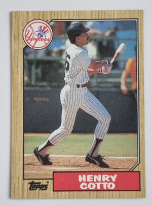 1987 Topps #174 Henry Cotto